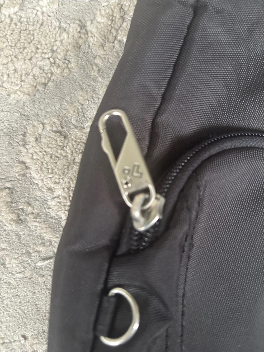Travelon Black Nylon Messenger Crossbody Bag - Compact Everyday